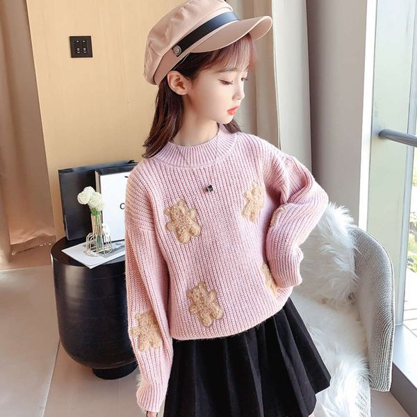 autumn and 2021 clothing korean spring girls cartoon pullover new zhongda fashion children's bear sweater, Blue
autumn and 2021 clothing korean spring girls cartoon pullover new zhongda fashion children's bear sweater, Blue