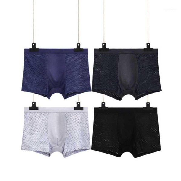 men's underwear ice silk underpants men's buttock lift air permeability traceless ice mesh hollow flat angle underwear1, Black;white
men's underwear ice silk underpants men's buttock lift air permeability traceless ice mesh hollow flat angle underwear1, Black;white