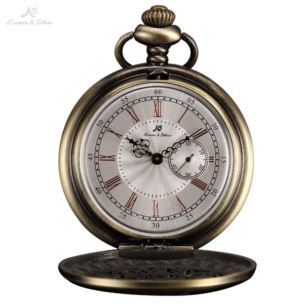 ks antique bronze hollow craft case roman numerals japan movement quartz analog male pendant clock men pocket watch gift /ksp049 t200502, Slivery;golden
ks antique bronze hollow craft case roman numerals japan movement quartz analog male pendant clock men pocket watch gift /ksp049 t200502, Slivery;golden