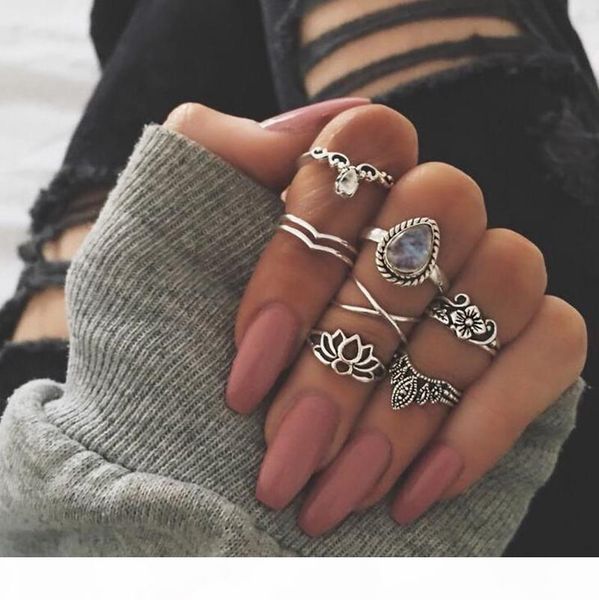 7 pcs set vintage style knuckle rings set for women gold silver plated lotus gemstone band rings unique retro geometric jewelry ring j4073
7 pcs set vintage style knuckle rings set for women gold silver plated lotus gemstone band rings unique retro geometric jewelry ring j4073
