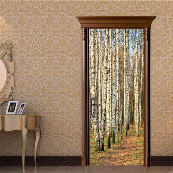 autumn sunset birch bush door paste bedroom living room decorative painting waterproof self adhive removable pvc wall sticker
autumn sunset birch bush door paste bedroom living room decorative painting waterproof self adhive removable pvc wall sticker
