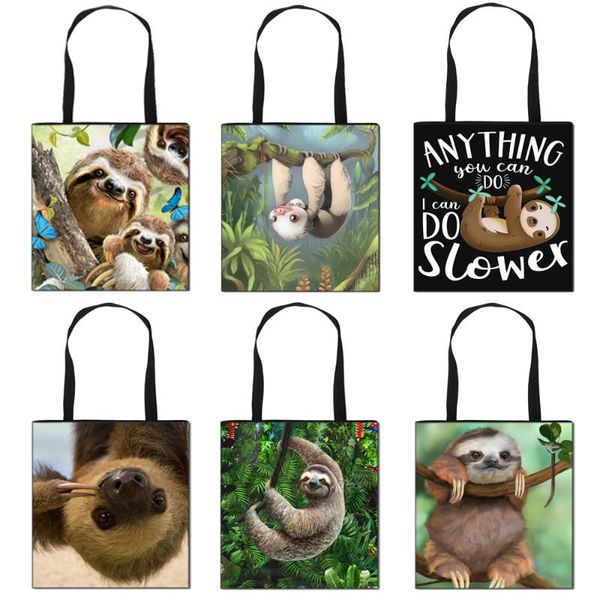 funny animal sloth casual totes bag women handbag canvas shoulder bag ladies portable large capacity shopping bags gift
funny animal sloth casual totes bag women handbag canvas shoulder bag ladies portable large capacity shopping bags gift