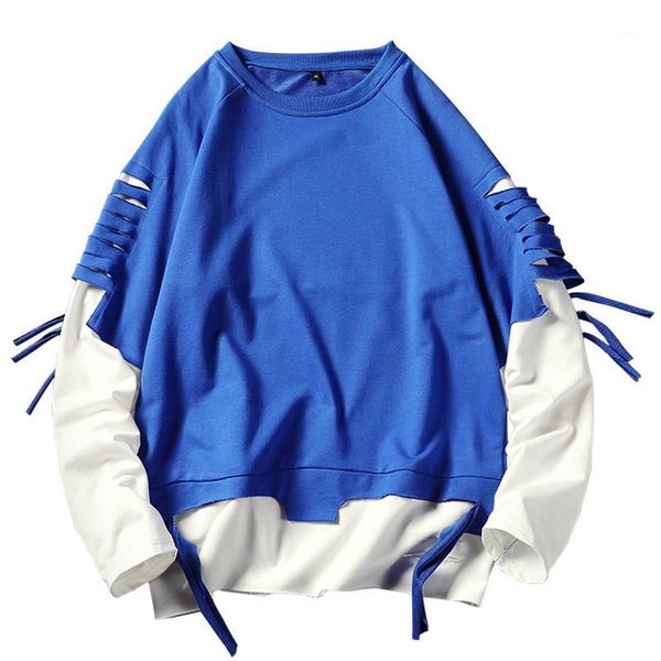 korea style hip hop sweatshirts men stitching hole pullover student sweatshirt men plus fat large size 5xl sudadera hombre1, Black
korea style hip hop sweatshirts men stitching hole pullover student sweatshirt men plus fat large size 5xl sudadera hombre1, Black