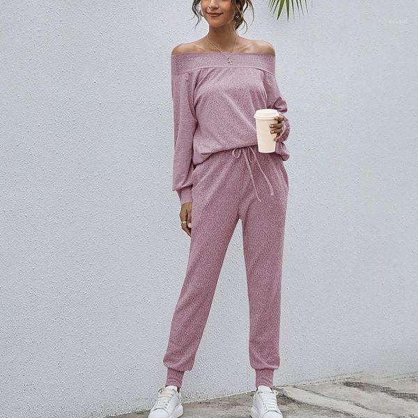 running sets jogging clothes set tracksuit women loose one-shoulder long sleeve and pants drawstring solid sports suit1, Black;blue
running sets jogging clothes set tracksuit women loose one-shoulder long sleeve and pants drawstring solid sports suit1, Black;blue