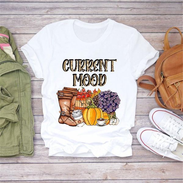 fall pumpkin currsent mood funny letter print vintage fall thanksgiving t-shirt women tshirts girls ladies short sleeve t, White
fall pumpkin currsent mood funny letter print vintage fall thanksgiving t-shirt women tshirts girls ladies short sleeve t, White
