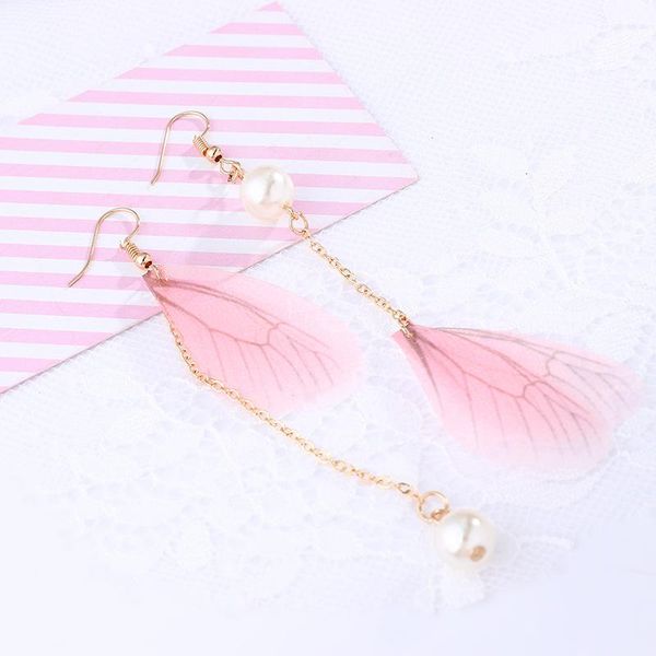 dangle & chandelier korea style butterfly wing long feather tassel fairy drop earrings for girl women fashion jewelry accessories, Silver
dangle & chandelier korea style butterfly wing long feather tassel fairy drop earrings for girl women fashion jewelry accessories, Silver