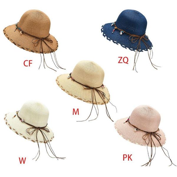 women summer straw sun hat bohemian beaded shell tassels bowknot braided wide brim sunscreen travel vacation beach bucket cap, Blue;gray
women summer straw sun hat bohemian beaded shell tassels bowknot braided wide brim sunscreen travel vacation beach bucket cap, Blue;gray
