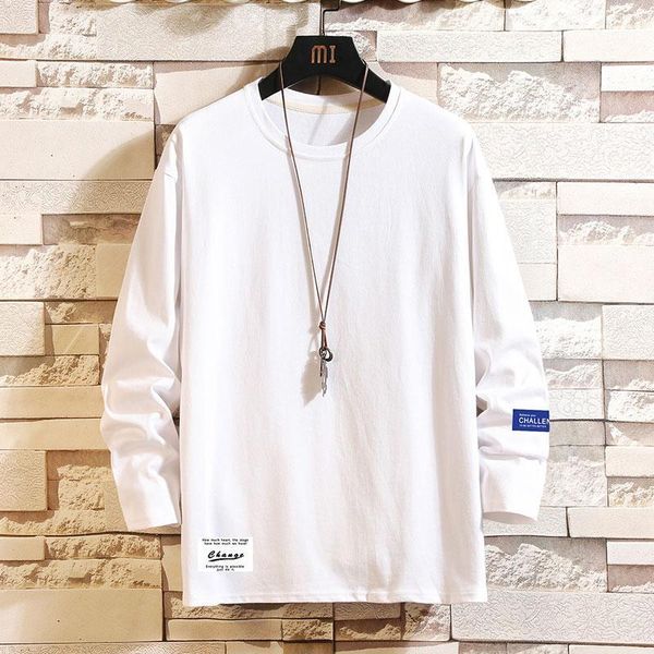 men's cotton fashion t-shirt full sleeve mens summer tshirts male oversized tee shirts 5xl casual t shirt tee for man streetwear1, White;black
men's cotton fashion t-shirt full sleeve mens summer tshirts male oversized tee shirts 5xl casual t shirt tee for man streetwear1, White;black