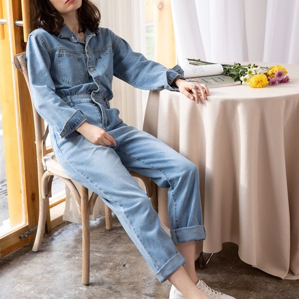 colorfaith new spring fall woman denim jumpsuits & rompers casual fashionable pockets empire pants no belt playsuit js3955 t200509, Black;white
colorfaith new spring fall woman denim jumpsuits & rompers casual fashionable pockets empire pants no belt playsuit js3955 t200509, Black;white