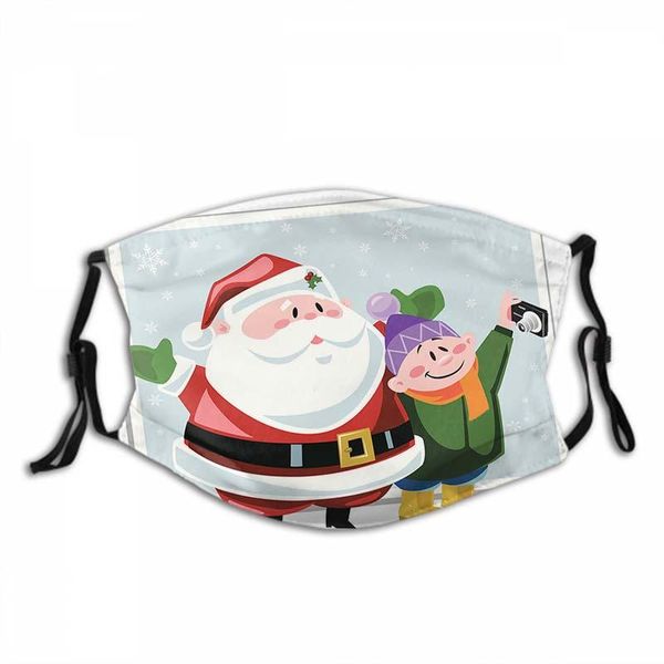 рождество маски 2020 задействуя face mask многоразовые дизайнер пылезащитные маски открытый спортивный пыленепроницаемый маски дышащий face