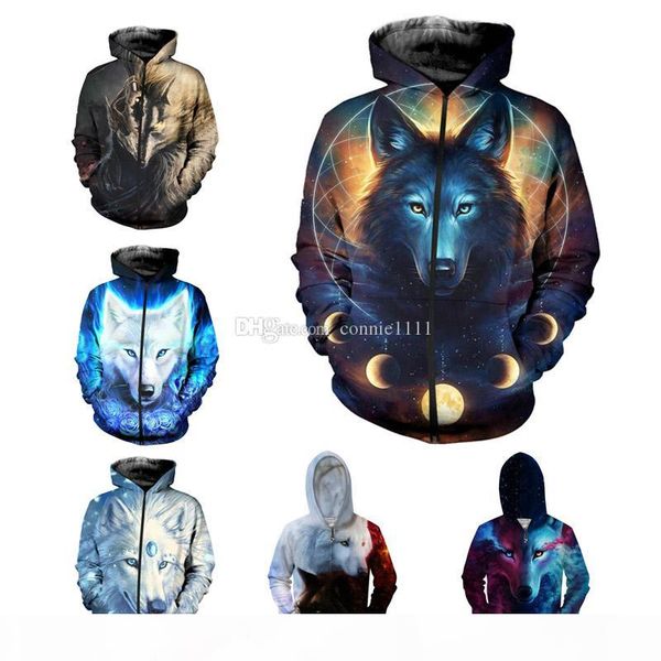 wolf hoodies zipper sweatshirt galaxy space wolf 3d print hoodie men women jacket zip up sweaters hip hop graphic pullover s-5xl, Black
wolf hoodies zipper sweatshirt galaxy space wolf 3d print hoodie men women jacket zip up sweaters hip hop graphic pullover s-5xl, Black