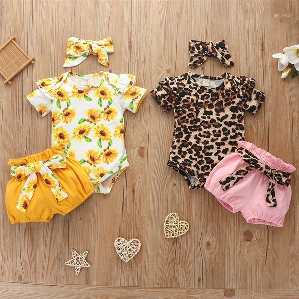 new baby girl cotton clothes set 2020 brand sweet summer short sleeve ruffles sunflower/leopard printed romper shorts 3pcs1, White
new baby girl cotton clothes set 2020 brand sweet summer short sleeve ruffles sunflower/leopard printed romper shorts 3pcs1, White