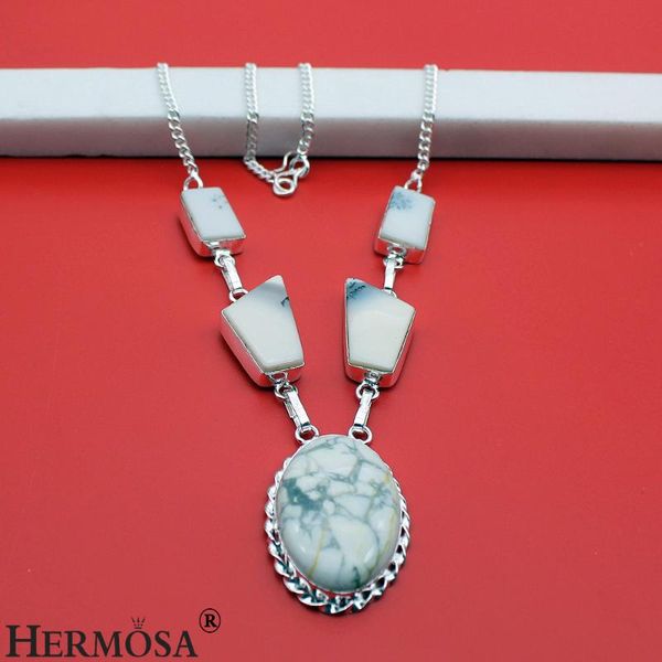 hermosa jewelry unique white dendritic opal 925 sterling silver necklaces 18 inch 166, Golden;silver
hermosa jewelry unique white dendritic opal 925 sterling silver necklaces 18 inch 166, Golden;silver