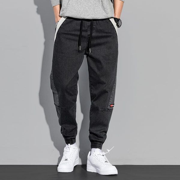 autumn newly japanese fashion men jeans loose fit spliced designer casual cargo pants hombre streetwear hip hop joggers trousers, Blue
autumn newly japanese fashion men jeans loose fit spliced designer casual cargo pants hombre streetwear hip hop joggers trousers, Blue