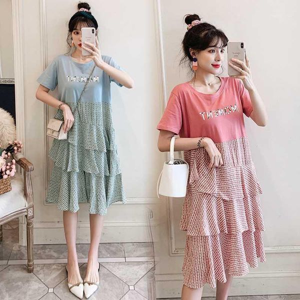 maternity dresses clothes o neck striped patchwork loose stylish dress for pregnant women mom dress1, White
maternity dresses clothes o neck striped patchwork loose stylish dress for pregnant women mom dress1, White