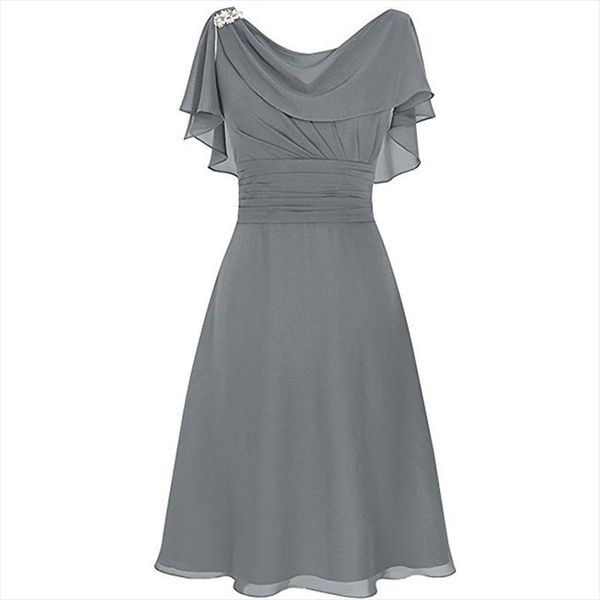 women summer chiffon dresses woman party night casual loose elegent ruffle o neck solid summer beach dress sukienka b, Black;gray
women summer chiffon dresses woman party night casual loose elegent ruffle o neck solid summer beach dress sukienka b, Black;gray