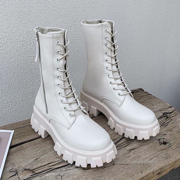 2021 new fashions high-quality leather winter anti-slip women's shoes mid-calf boots mujer szlt, Black
2021 new fashions high-quality leather winter anti-slip women's shoes mid-calf boots mujer szlt, Black