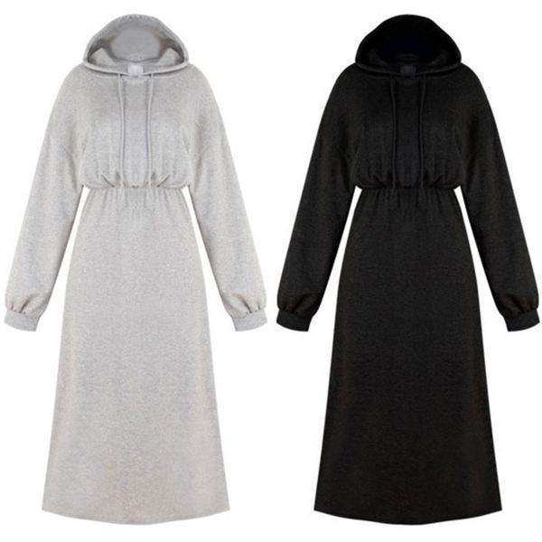 fat winter 2020 large autumn / mm length hooded sweater women's long sleeve dress jr2251, Black;gray
fat winter 2020 large autumn / mm length hooded sweater women's long sleeve dress jr2251, Black;gray