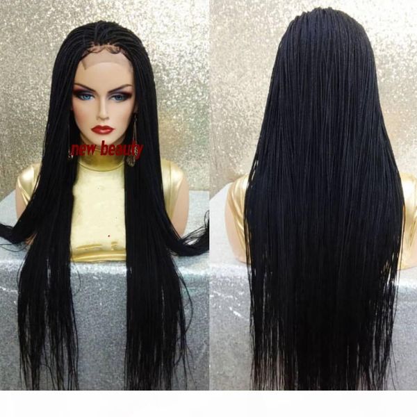 black mirco braided wigs braiding hair heat resistant braided glueless synthetic lace front wigs for black women
black mirco braided wigs braiding hair heat resistant braided glueless synthetic lace front wigs for black women