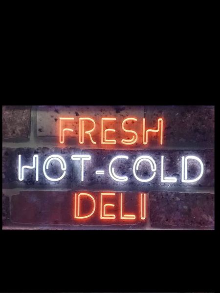 neon sign for fresh cold deli food real glass tubes l recreational beer bar room decor advertise tattoo logo handmade
neon sign for fresh cold deli food real glass tubes l recreational beer bar room decor advertise tattoo logo handmade