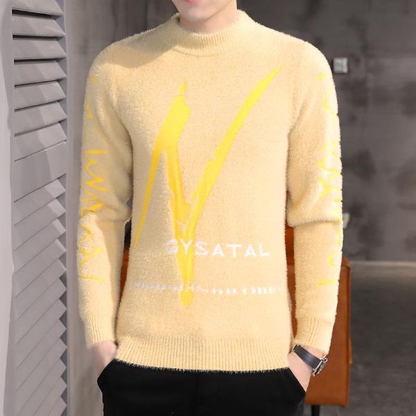 mens sweaters fashion korean style long sleeve men clothing sweater autumn winter casual thicken keep warm pullover sweaters men, White;black
mens sweaters fashion korean style long sleeve men clothing sweater autumn winter casual thicken keep warm pullover sweaters men, White;black
