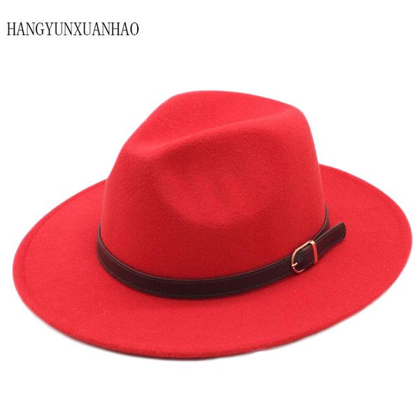 bowler hat man men's fashion shallow fedora hats classic solid color belt gold buckle large size caps 60cm wool warm male
bowler hat man men's fashion shallow fedora hats classic solid color belt gold buckle large size caps 60cm wool warm male