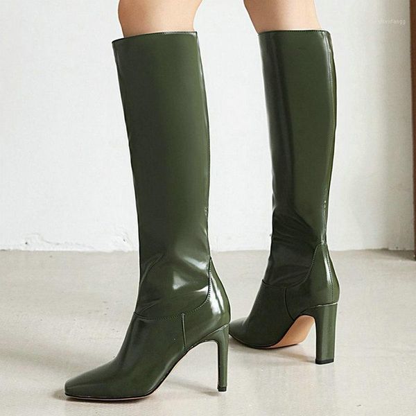 autumn and winter women shoes square toe ladies boots knee high ton boots super heel fashion casual shoes1, Black
autumn and winter women shoes square toe ladies boots knee high ton boots super heel fashion casual shoes1, Black