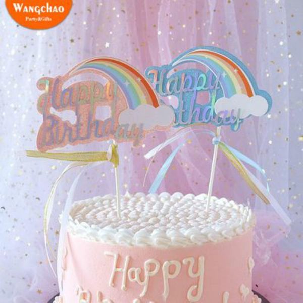 other festive & party supplies colorful rainbow happy birthday cake er pink&blue cupcake kids favors baby shower decoration
other festive & party supplies colorful rainbow happy birthday cake er pink&blue cupcake kids favors baby shower decoration