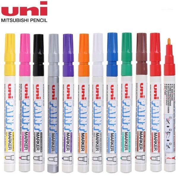 12colors uni px-21 permanent marker pens colored oil waterproof writing for metal glass fabric tires graffiti paint marker pen1
12colors uni px-21 permanent marker pens colored oil waterproof writing for metal glass fabric tires graffiti paint marker pen1