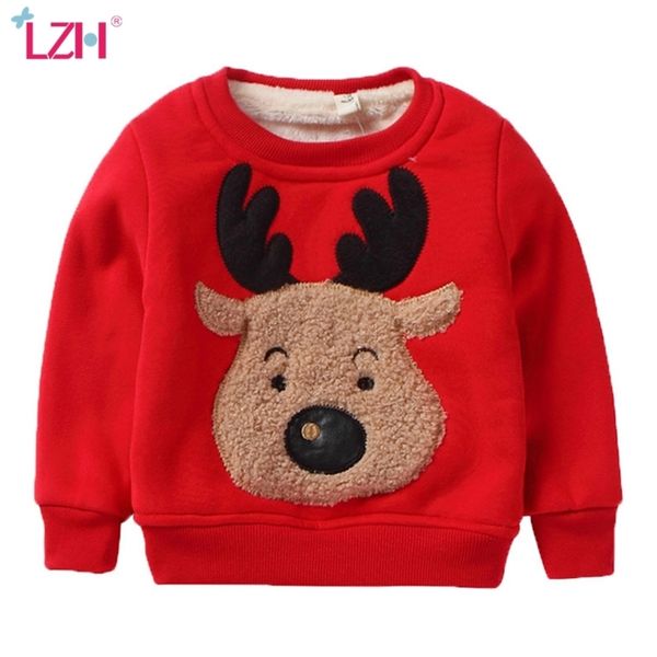 lzh winter autumn plus velvet thickening sweatshirt for children warm christmas clothes fawn sweater for girl boy 1-8 years 201127, Black
lzh winter autumn plus velvet thickening sweatshirt for children warm christmas clothes fawn sweater for girl boy 1-8 years 201127, Black