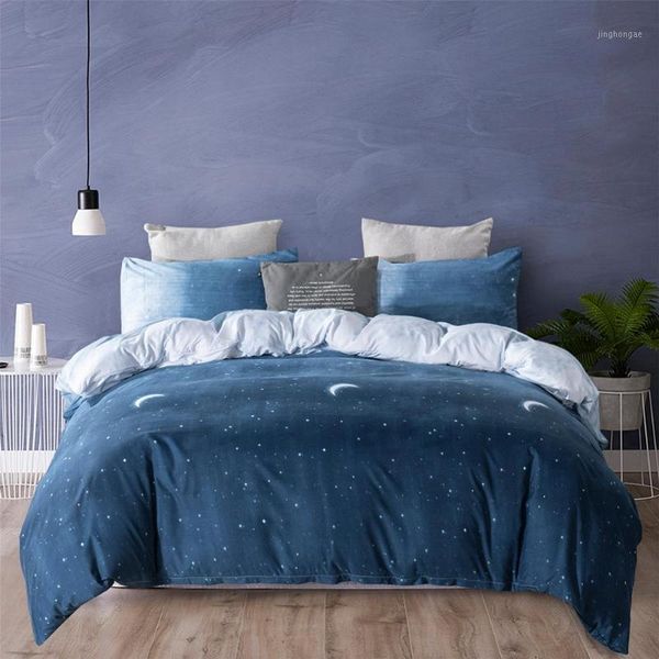 dreamy moon star bed linen set comforter bedding set king duvet cover bedclothes quilt cover + pillowcase home textile1
dreamy moon star bed linen set comforter bedding set king duvet cover bedclothes quilt cover + pillowcase home textile1