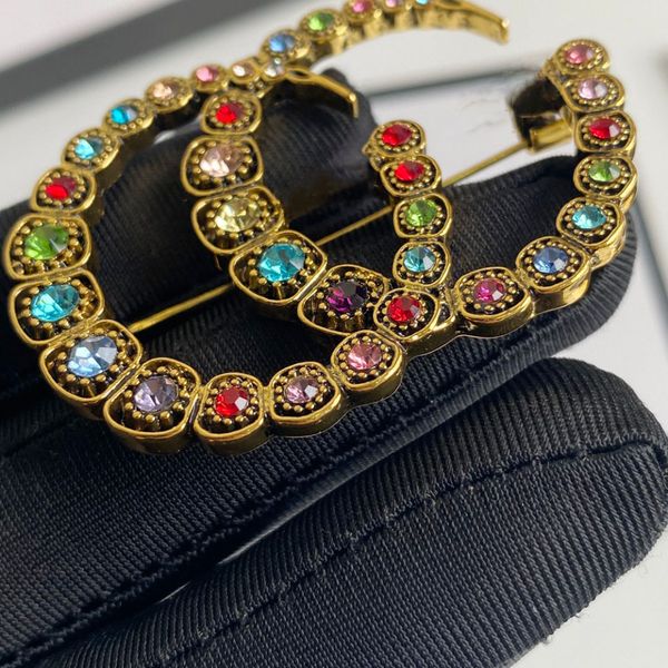 women designer brooch colorful crystal letter pin brooches ladies lapel pins rhinestone corsage jewelry clothing accessary gifts, Gray
women designer brooch colorful crystal letter pin brooches ladies lapel pins rhinestone corsage jewelry clothing accessary gifts, Gray