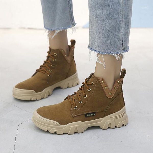 women rivet flock ankle boots women's lace up flat woman high motorcycle 2020 autumn winter ladies cool footwear female shoe1, Black
women rivet flock ankle boots women's lace up flat woman high motorcycle 2020 autumn winter ladies cool footwear female shoe1, Black