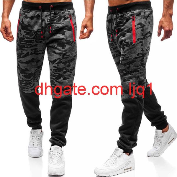 new style training men's slim casual corset camouflage lace up sports pants men's, Black
new style training men's slim casual corset camouflage lace up sports pants men's, Black