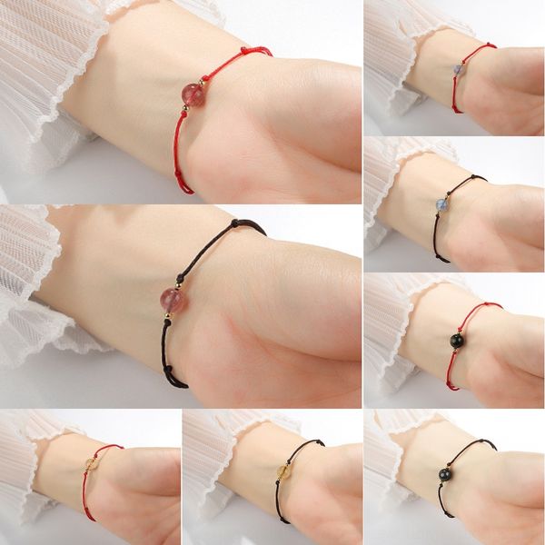 b26gu peach blossom weaving girl boudoir forest strawberry crystal hand moonstone simple transfer pearl red rope woven rope bracelet bracele, Golden;silver
b26gu peach blossom weaving girl boudoir forest strawberry crystal hand moonstone simple transfer pearl red rope woven rope bracelet bracele, Golden;silver