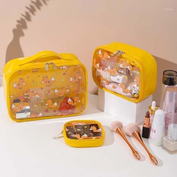 cosmetic bags & cases 1 pc cartoon clear bag zipper waterproof women makeup travel toiletry beauty case kosmetyczka1
cosmetic bags & cases 1 pc cartoon clear bag zipper waterproof women makeup travel toiletry beauty case kosmetyczka1