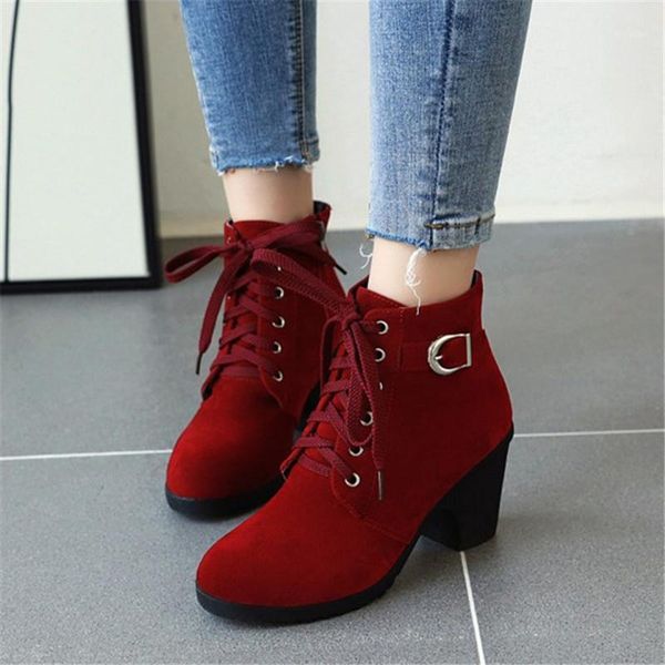 boots pxelena punk goth chunky block high heels ankle ladies shoes faux suede lace up buckle casual comfort women footwear1, Black
boots pxelena punk goth chunky block high heels ankle ladies shoes faux suede lace up buckle casual comfort women footwear1, Black