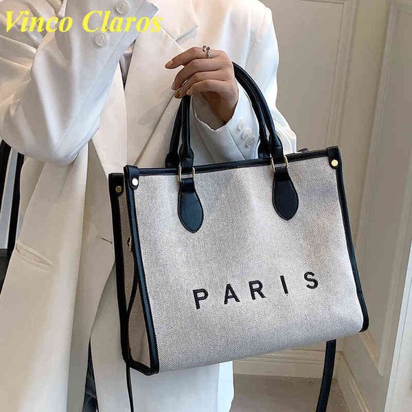 shopping bags large canvas handbags big tote women fashion shoulder messenger designer crossbody bag sac a main bolsa trend purses220307
shopping bags large canvas handbags big tote women fashion shoulder messenger designer crossbody bag sac a main bolsa trend purses220307