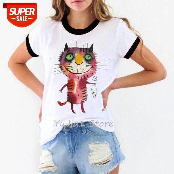 cat and fish print funny t shirts women cute female harajuku kawaii kitten white t-shirt femme streetwear 90s custom t shirt #2v6b
cat and fish print funny t shirts women cute female harajuku kawaii kitten white t-shirt femme streetwear 90s custom t shirt #2v6b