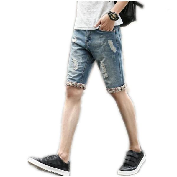 fashion streetwear hole summer men straight jeans 2020 high waist knee length men pencil pants thin loose sales q1621, Blue
fashion streetwear hole summer men straight jeans 2020 high waist knee length men pencil pants thin loose sales q1621, Blue