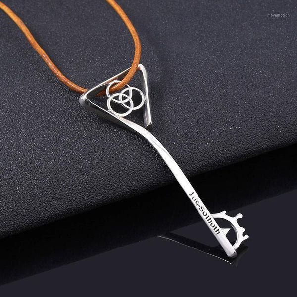 horror cthulhu mythos key necklace h.p.lovecraft knowledge logo pendant necklaces leather chain for men women jewelry gifts1, Silver
horror cthulhu mythos key necklace h.p.lovecraft knowledge logo pendant necklaces leather chain for men women jewelry gifts1, Silver