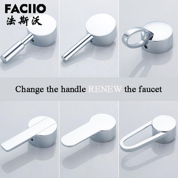 kitchen faucets faciio bathroom replacement faucet handle chrome plated accessories basin mixer for 35mm/40mm cartridge spool1 
kitchen faucets faciio bathroom replacement faucet handle chrome plated accessories basin mixer for 35mm/40mm cartridge spool1