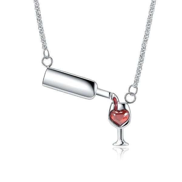 pendant necklaces wawfrok stainless steel womens necklace red heart cubic zirconia women 3 colors 45cm long chain choker, Silver
pendant necklaces wawfrok stainless steel womens necklace red heart cubic zirconia women 3 colors 45cm long chain choker, Silver