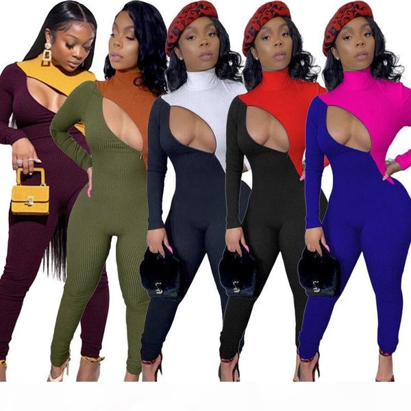 women sports jumpsuits patchwork pit strip zipper hollow out rompers trousers skinny onesies nightclub bodysuits plus size clothing, Black;white
women sports jumpsuits patchwork pit strip zipper hollow out rompers trousers skinny onesies nightclub bodysuits plus size clothing, Black;white