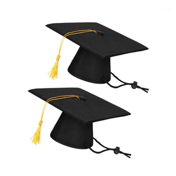 2pcs black graduation caps with tassels pet toys costumes dress accessories graduation ceremony hat p props for pet dog1
2pcs black graduation caps with tassels pet toys costumes dress accessories graduation ceremony hat p props for pet dog1
