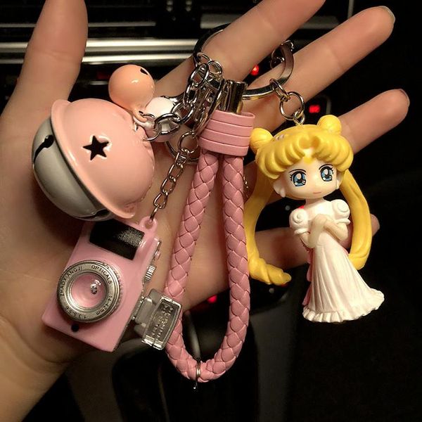 cute anime sailor moon keychain sound led keychain figure toy key chain for bag charms pompom car keyring gift women jewelry, Silver
cute anime sailor moon keychain sound led keychain figure toy key chain for bag charms pompom car keyring gift women jewelry, Silver