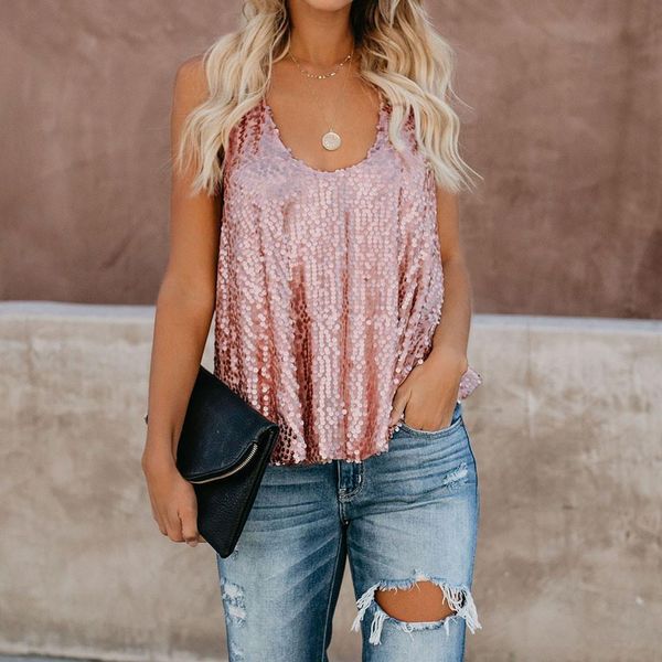 2021 new summer lady bling sequin tank plus size shirt shining vest women sleeveless basic t shirts solid casual camisole, White
2021 new summer lady bling sequin tank plus size shirt shining vest women sleeveless basic t shirts solid casual camisole, White