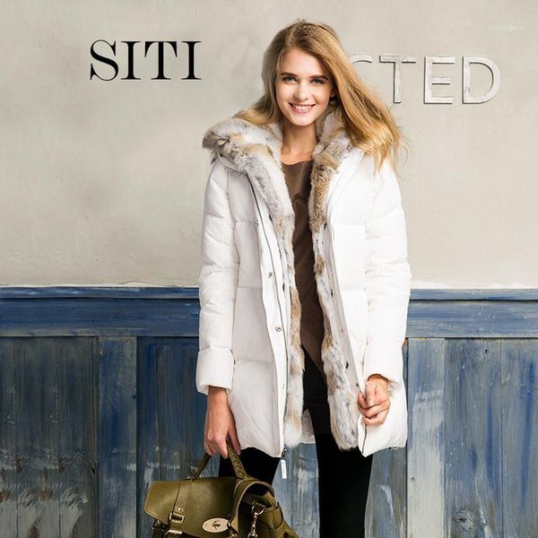 2017 women down warm long gift coat jacket parka zipper fashion new winter outerwear fur collar new plus size thick1, Black
2017 women down warm long gift coat jacket parka zipper fashion new winter outerwear fur collar new plus size thick1, Black