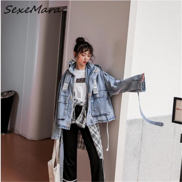 loose regual fashion denim jacket plus size 2020 vintage blue zippers spring patchwork denim jacket women, Black;brown
loose regual fashion denim jacket plus size 2020 vintage blue zippers spring patchwork denim jacket women, Black;brown