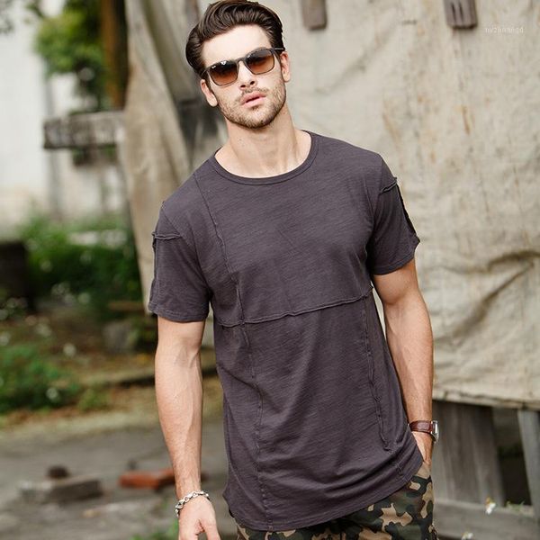 gustomerd men's solid tees fashion brand slim fit short sleeve t-shirts casual vintage long style t shirt men clothing1, White;black
gustomerd men's solid tees fashion brand slim fit short sleeve t-shirts casual vintage long style t shirt men clothing1, White;black